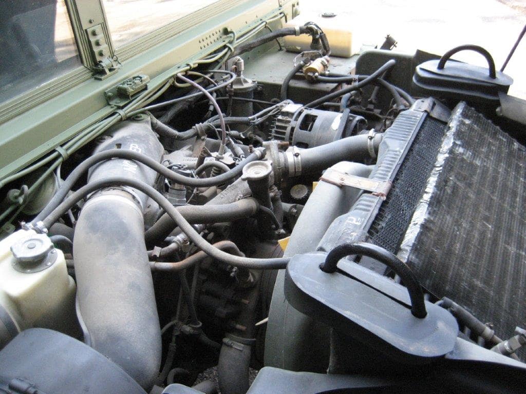 AM General Humvee M998 V8 6,2L Diesel de 1988 moteur 3/4