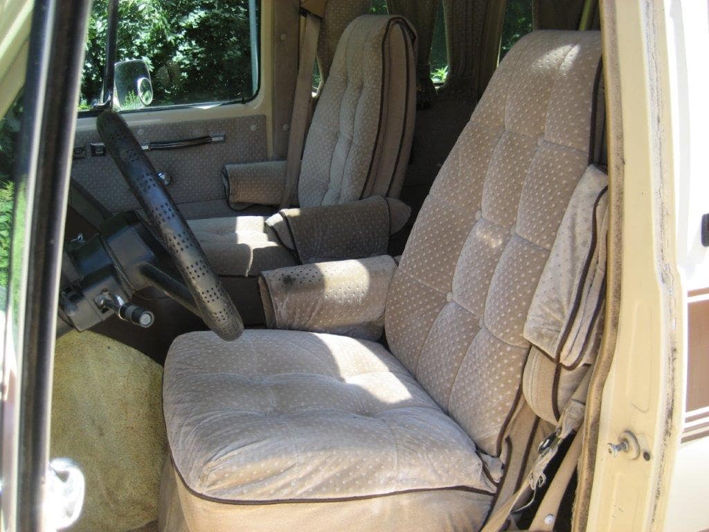Chevrolet Chevy Van G20 V8 5,0L de 1987 intérieur siège