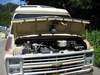 Chevrolet Chevy Van G20 V8 5,0L de 1987 moteur face