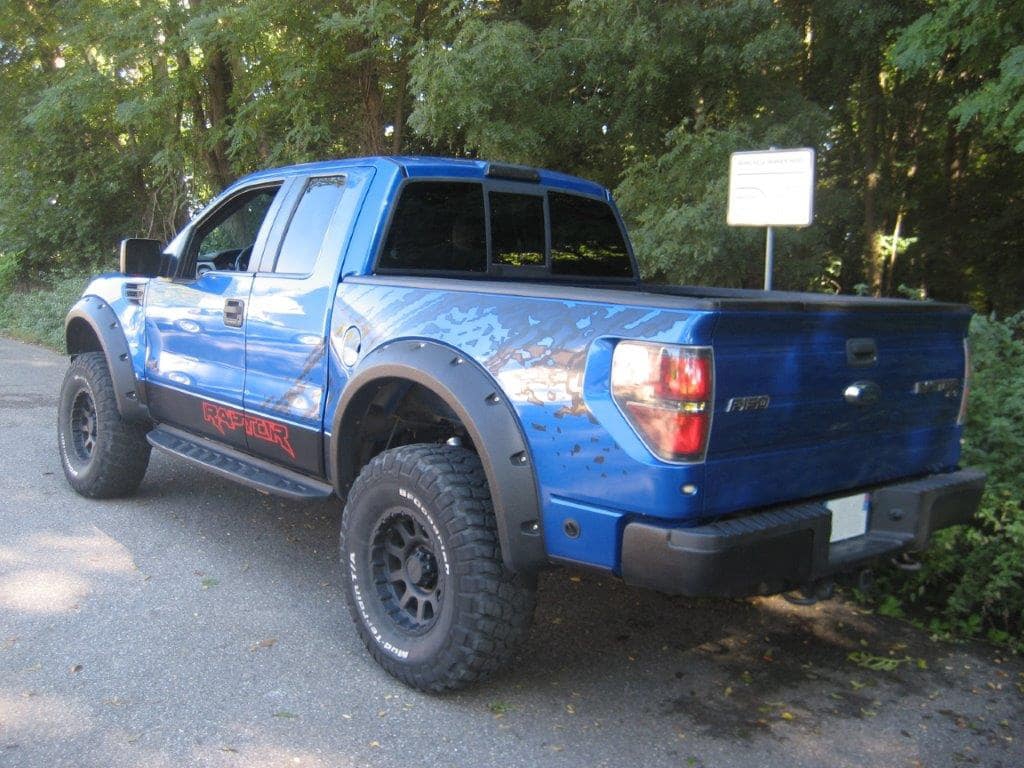 FORD F-150 Raptor SVT V8 6,2L essgpl de 2010 3/4 arrière