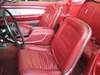 Ford Mustang Cabriolet GT V8 289ci Code A de 1967 intérieur siège