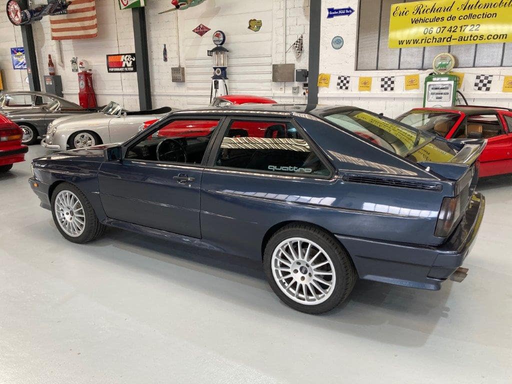 Audi UR Quattro Type 85 WR2 de 1983 3/4 arrière