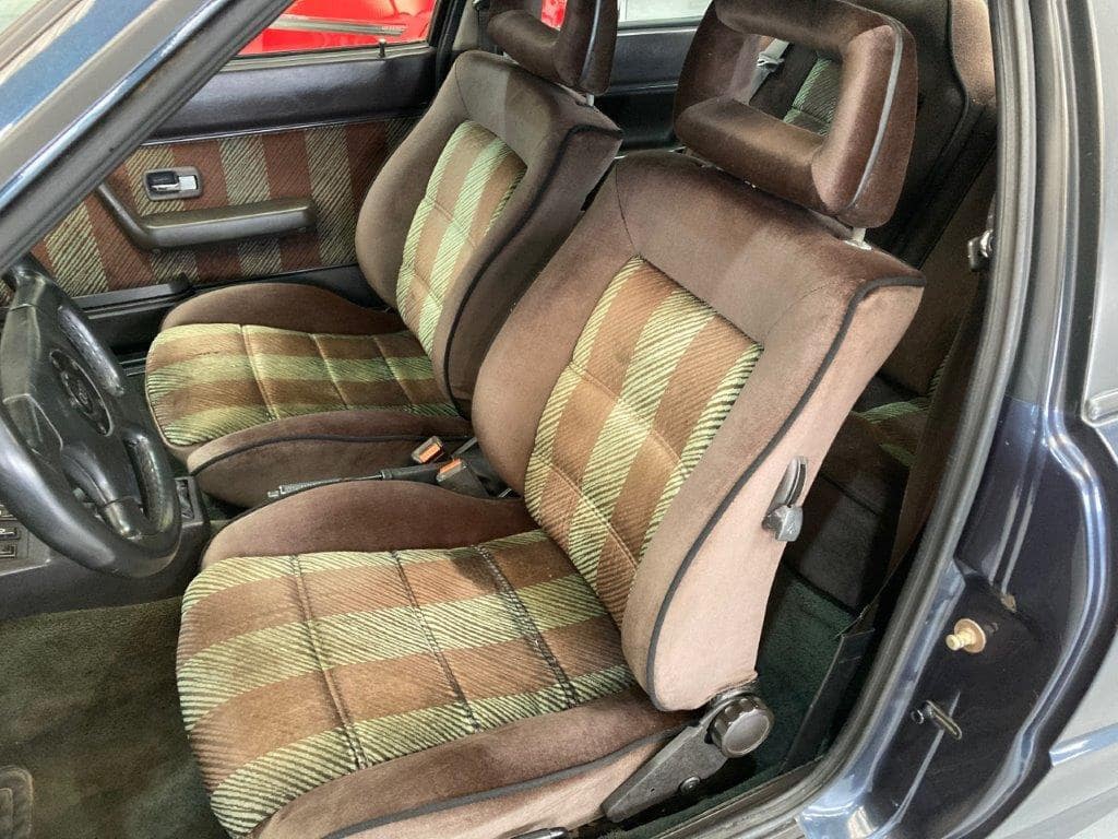 Audi UR Quattro Type 85 WR2 de 1983 intérieur siège