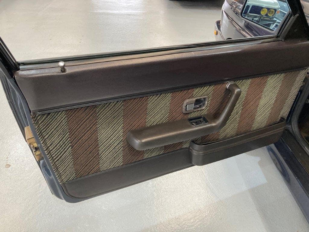 Audi UR Quattro Type 85 WR2 de 1983 intérieur porte