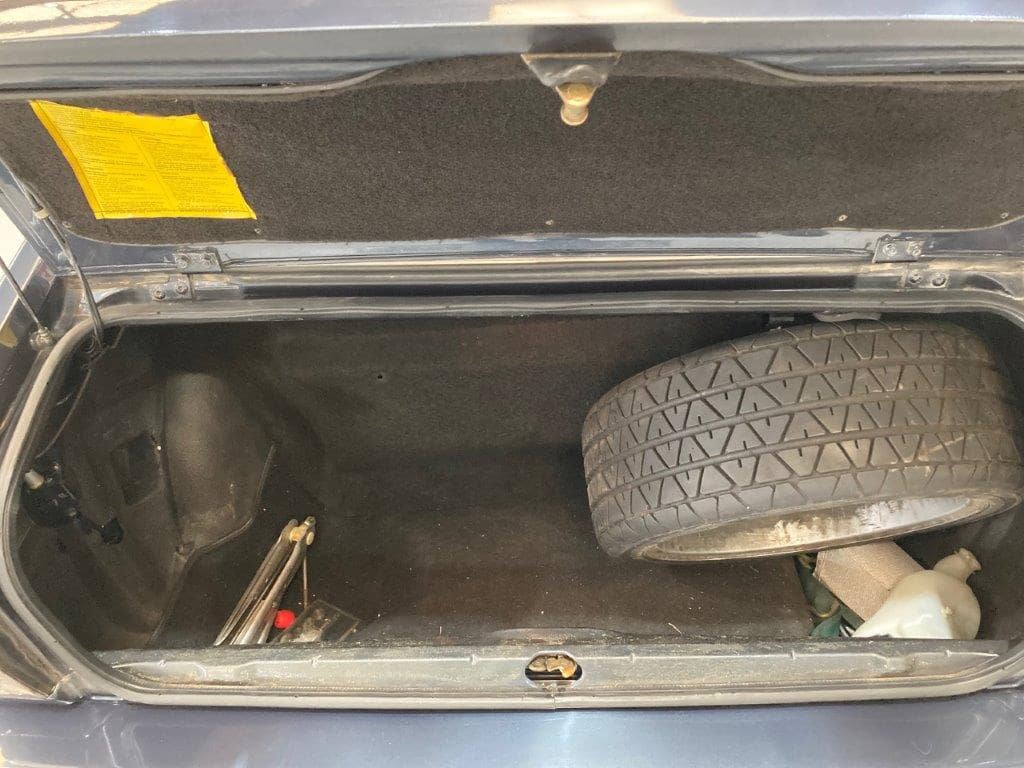 Audi UR Quattro Type 85 WR2 de 1983 coffre