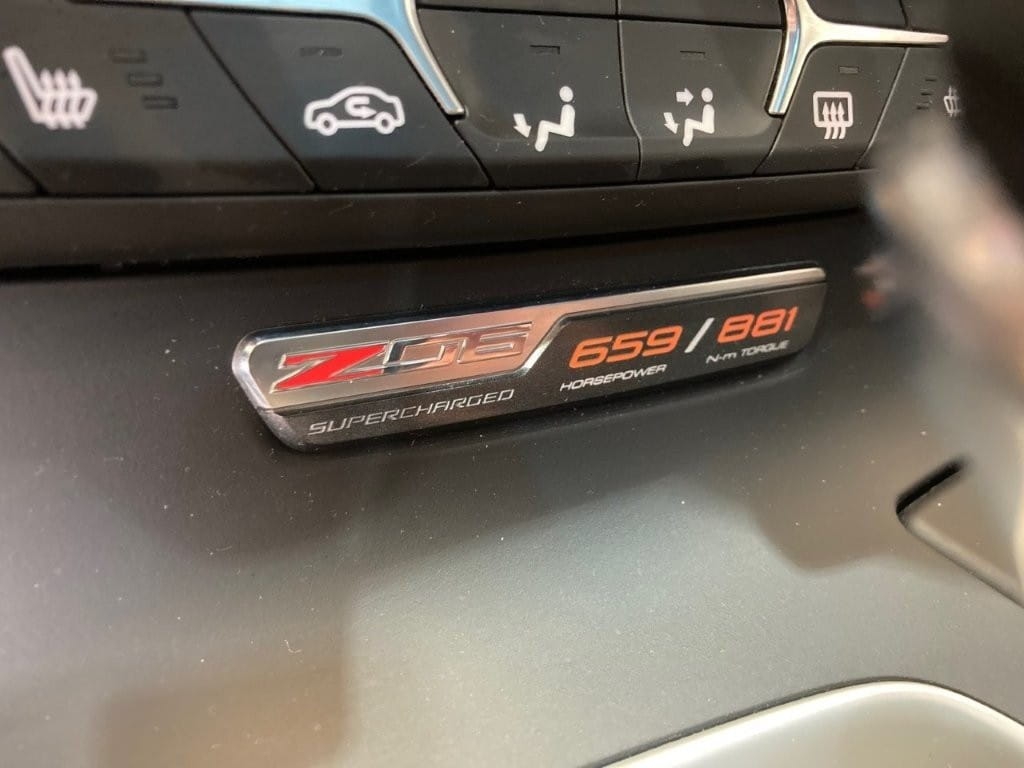 CHEVROLET Corvette C7 Z06 TARGA V8 6.2L LT4 Supercharged de 2015