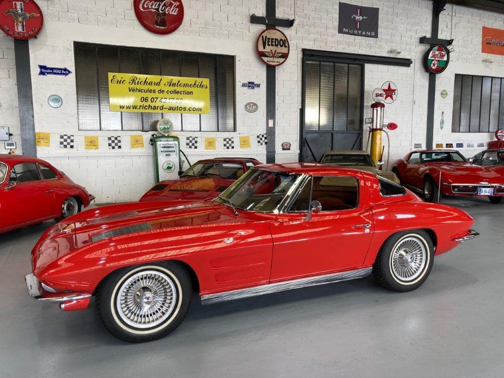 Chevrolet Corvette C2 Split Window de 1963 3/4 avant