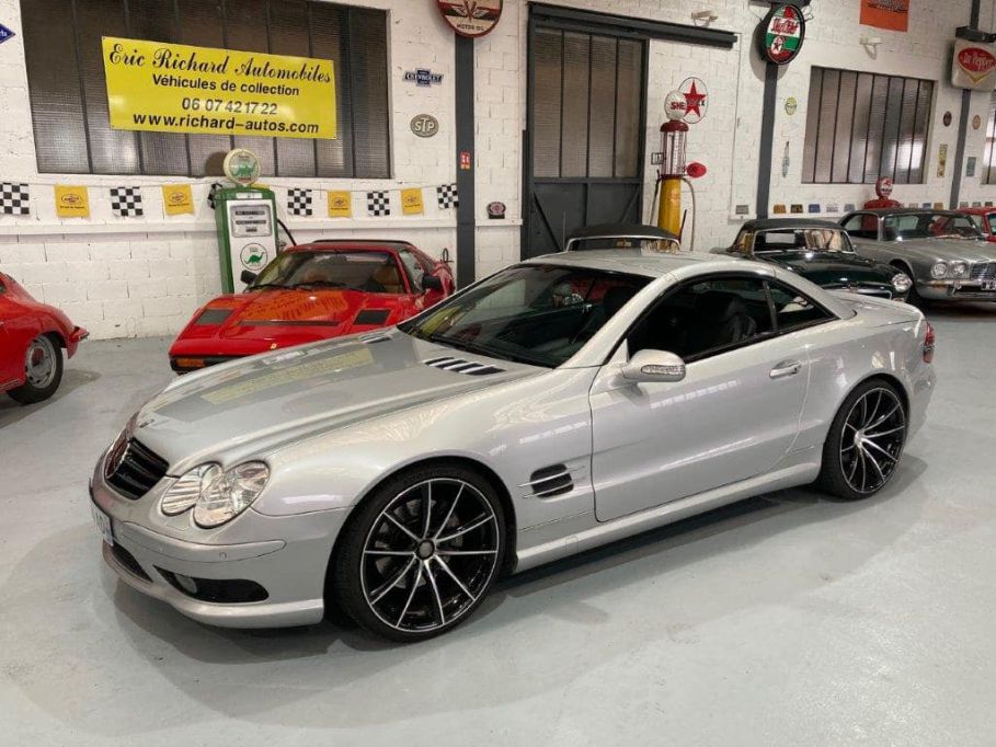 Mercedes 500 SL W230 AMG de 2001 3/4 avant