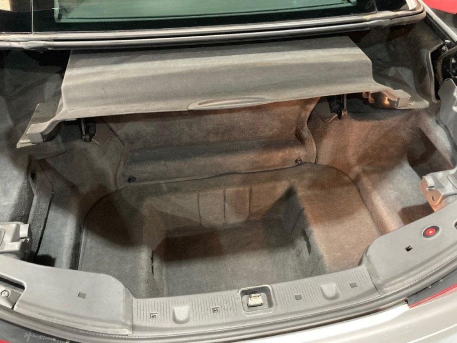 Mercedes 500 SL W230 AMG de 2001 coffre