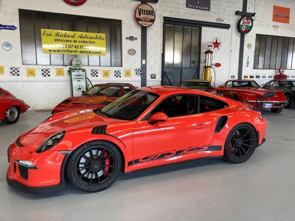 Porsche 991 GT3 RS de 2015 3/4 avant