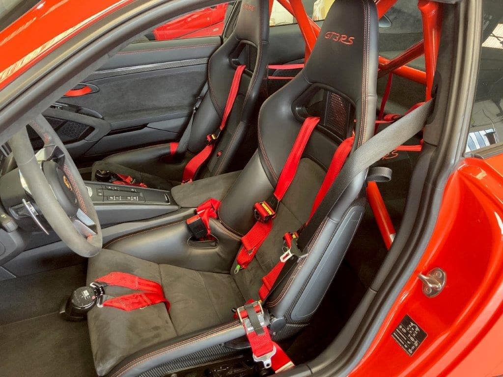 Porsche 991 GT3 RS de 2015 intérieur siège
