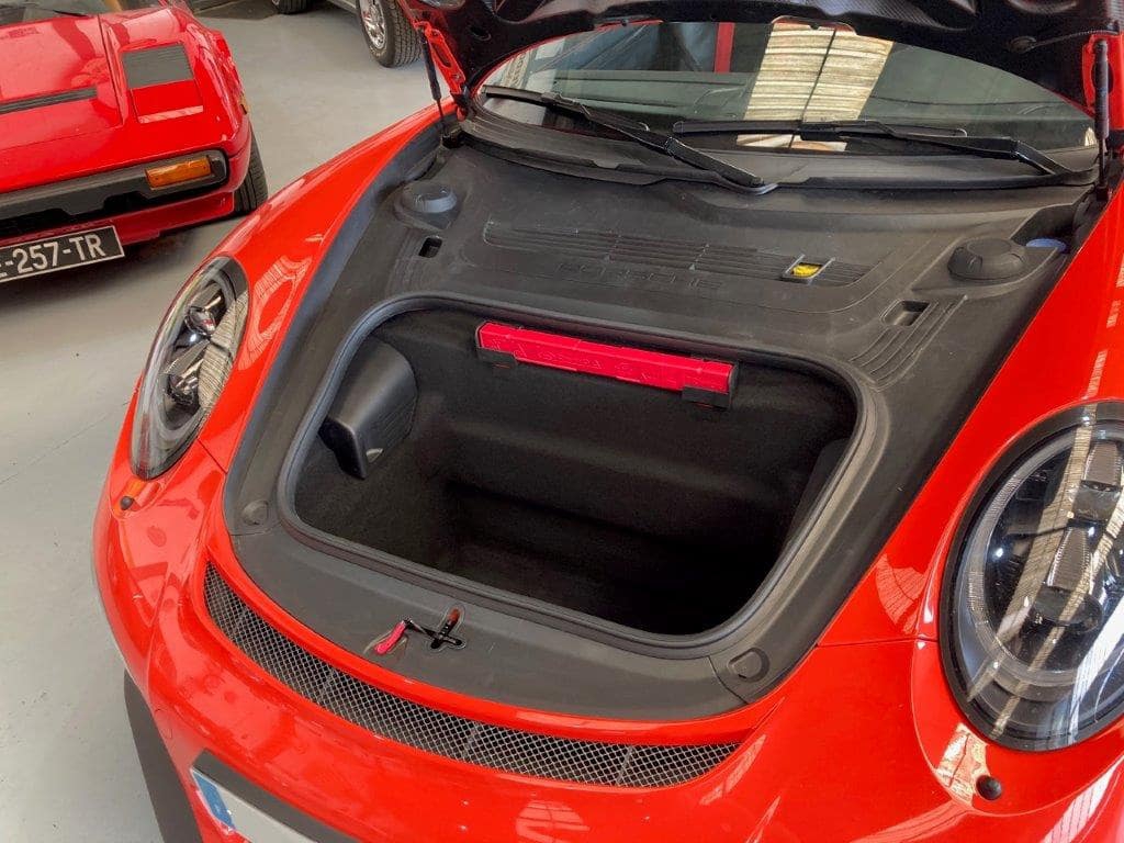Porsche 991 GT3 RS de 2015 coffre